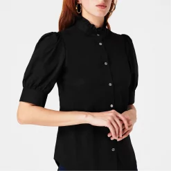 MICHAEL MICHAEL KORS Puff Sleeve Top -MICHAEL Michael Kors Official Shop 32629903 xxl a3