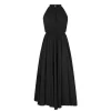 MICHAEL MICHAEL KORS Halter Midi Dress -MICHAEL Michael Kors Official Shop 32630003 xxl