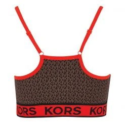 MICHAEL MICHAEL KORS Logo Tape Sports Bra -MICHAEL Michael Kors Official Shop 34249605 xxl a10