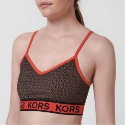 MICHAEL MICHAEL KORS Logo Tape Sports Bra -MICHAEL Michael Kors Official Shop 34249605 xxl a4