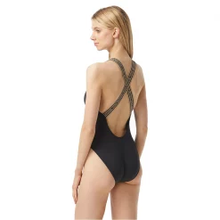 MICHAEL Michael Kors Logo Scoop Neck One Piece Swimsuit -MICHAEL Michael Kors Official Shop 35435403 xxl a2