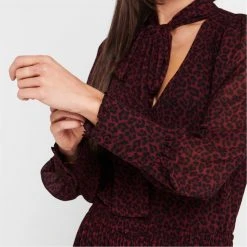 MICHAEL Michael Kors Neck Tie Blouse -MICHAEL Michael Kors Official Shop 54177208 xxl a4