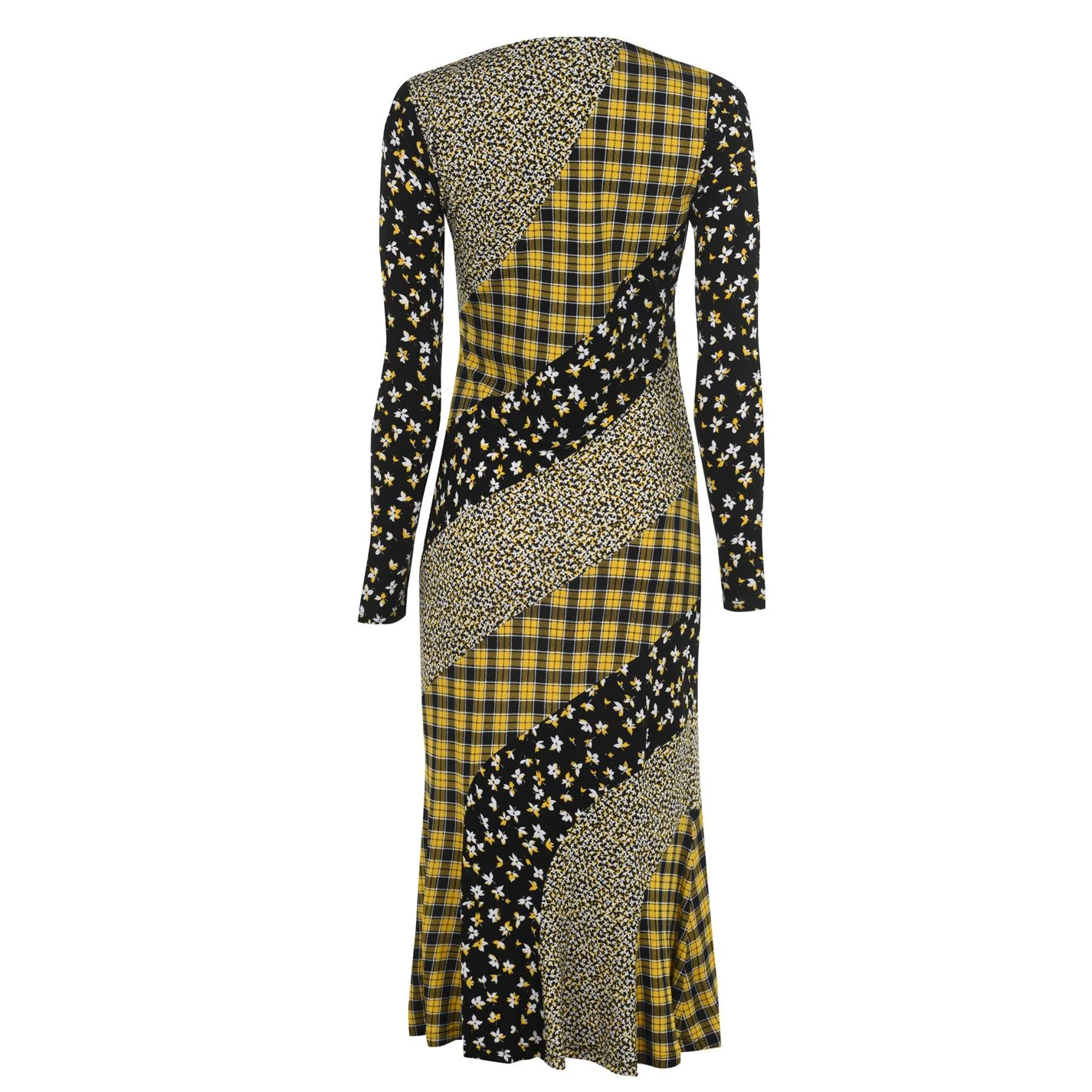 MICHAEL Michael Kors Sleeve Floral Midi Dress 7 MICHAEL Michael Kors Sleeve Floral Midi Dress - Image 5