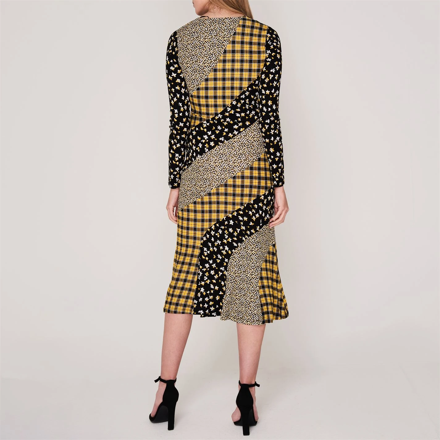 MICHAEL Michael Kors Sleeve Floral Midi Dress 5 MICHAEL Michael Kors Sleeve Floral Midi Dress - Image 3