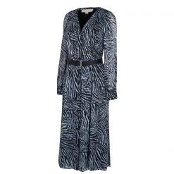MICHAEL Michael Kors Zebra Midi Dress -MICHAEL Michael Kors Official Shop 64471899 xxl a11