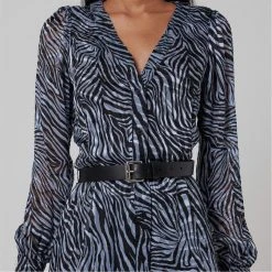 MICHAEL Michael Kors Zebra Midi Dress -MICHAEL Michael Kors Official Shop 64471899 xxl a4