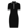 MICHAEL MICHAEL KORS Logo Tape Half-Zip Dress -MICHAEL Michael Kors Official Shop 64472203 xxl