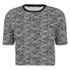 MICHAEL MICHAEL KORS Allover Logo Crop Top