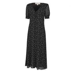 MICHAEL Michael Kors Michael Kors Puff Sleeve Dress -MICHAEL Michael Kors Official Shop 64812703 xxl a11