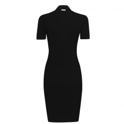 MICHAEL Michael Kors Short Sleeve Tape Mini Dress -MICHAEL Michael Kors Official Shop 65106603 xxl a10