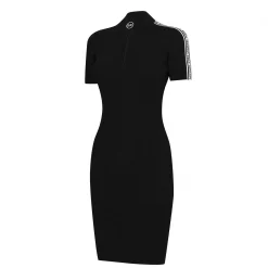 MICHAEL Michael Kors Short Sleeve Tape Mini Dress -MICHAEL Michael Kors Official Shop 65106603 xxl a11