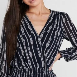 MICHAEL Michael Kors Long Sleeve Julia Mini Dress 14 MICHAEL Michael Kors Long Sleeve Julia Mini Dress -MICHAEL Michael Kors Official Shop 65118318 xxl a3