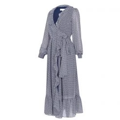 MICHAEL Michael Kors Long Sleeve Floral Midi Dress -MICHAEL Michael Kors Official Shop 65223618 xxl a11