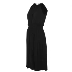 MICHAEL Michael Kors Chain Neck Midi Dress -MICHAEL Michael Kors Official Shop 65495903 xxl a11