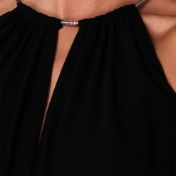 MICHAEL Michael Kors Chain Neck Midi Dress -MICHAEL Michael Kors Official Shop 65495903 xxl a3