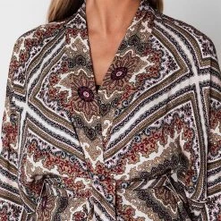 MICHAEL Michael Kors Medal Kimono -MICHAEL Michael Kors Official Shop 65702406 xxl a3