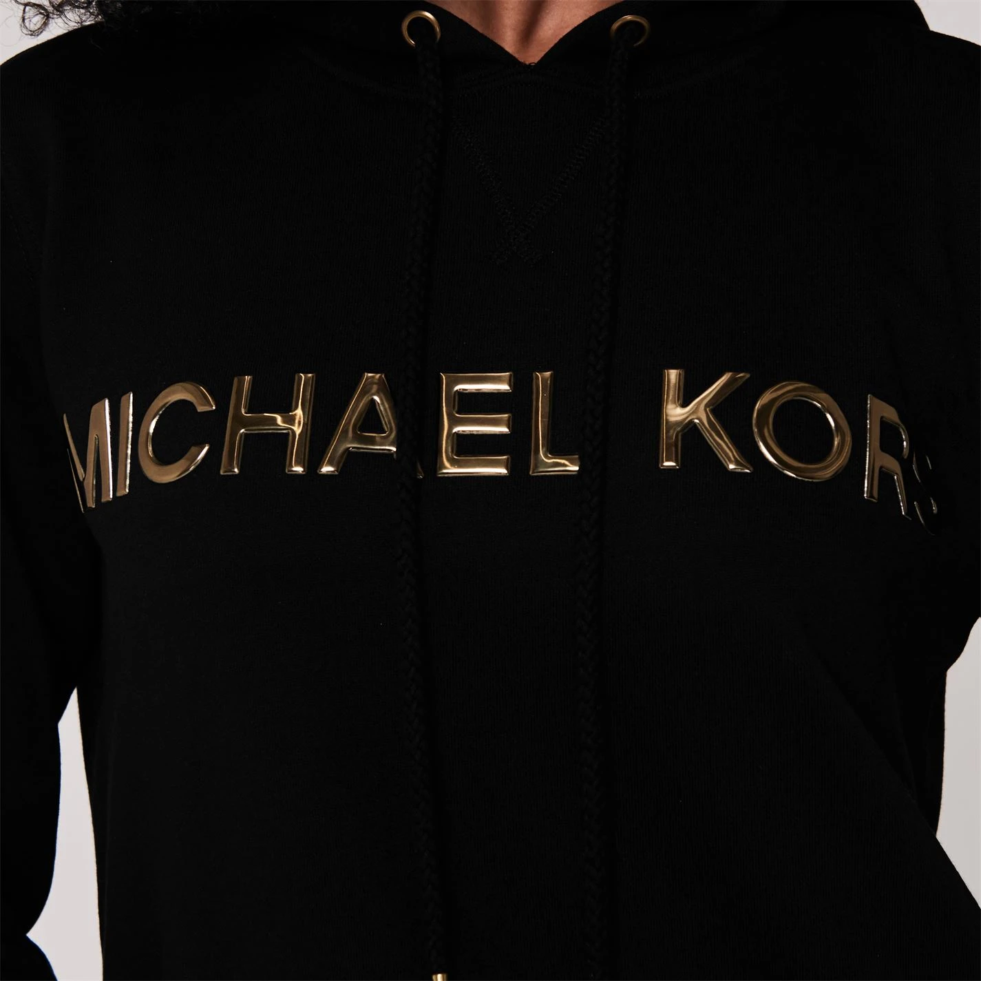 MICHAEL Michael Kors Gold Logo Hoodie 7 MICHAEL Michael Kors Gold Logo Hoodie - Image 5