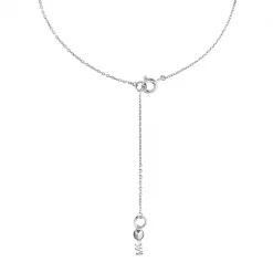 MICHAEL Michael Kors Plated Pave Heart Necklace -MICHAEL Michael Kors Official Shop 70648411 xxl a3