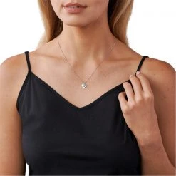 MICHAEL Michael Kors Plated Pave Heart Necklace -MICHAEL Michael Kors Official Shop 70648411 xxl a4