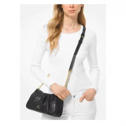 MICHAEL Michael Kors MMK Hannah Ruched Bag -MICHAEL Michael Kors Official Shop 70661103 xxl a2