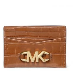 MICHAEL Michael Kors Michael Kors Izzy Crocodile Card Holder