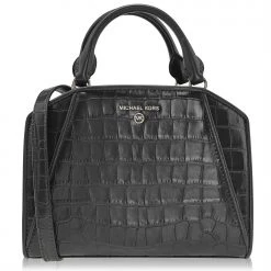 MICHAEL Michael Kors Michael Michael Kors Cleo Croc Small School Bag