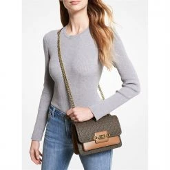 MICHAEL Michael Kors Heather Large Leather Shoulder Bag -MICHAEL Michael Kors Official Shop 71435305 xxl a2