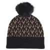 MICHAEL Michael Kors All Over Logo Pompom Hat -MICHAEL Michael Kors Official Shop 90643742 xxl