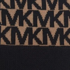 MICHAEL Michael Kors All Over Logo Pompom Hat -MICHAEL Michael Kors Official Shop 90643742 xxl a2