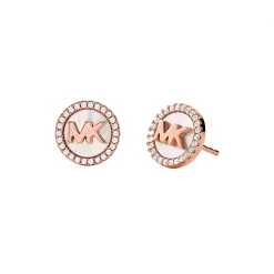 MICHAEL Michael Kors Michael Michael Kors Circle Logo Earrings