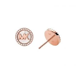 MICHAEL Michael Kors Michael Michael Kors Circle Logo Earrings -MICHAEL Michael Kors Official Shop 99400510 xxl a2